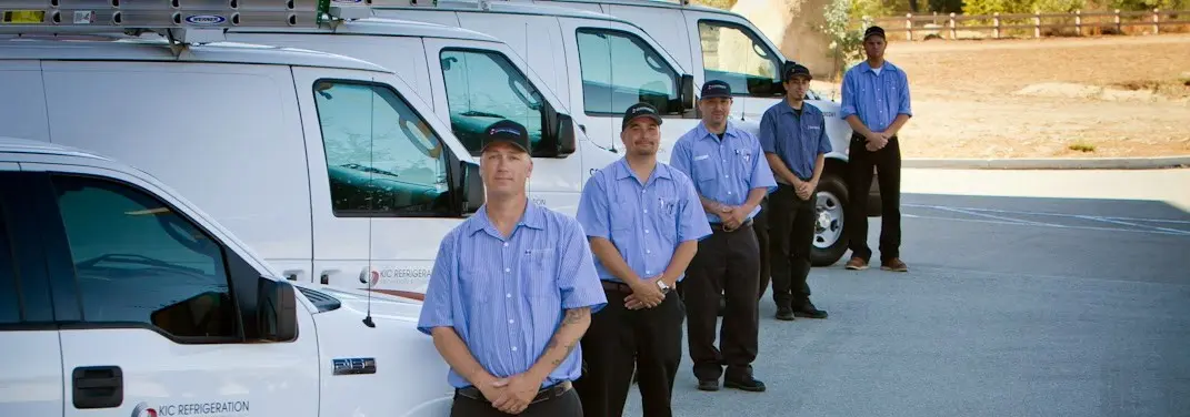 KIC Refrigeration crew ready for Mini Split Repair jobs across Agoura Hills